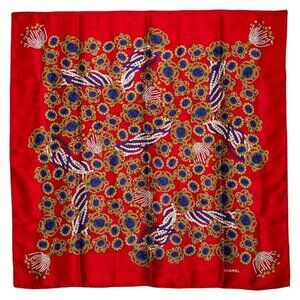 Chanel Gem Pattern Red